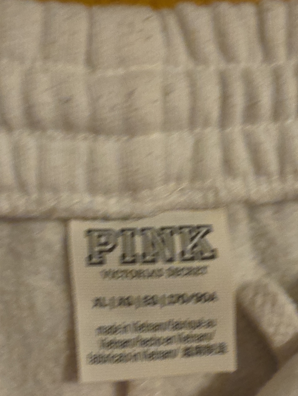 PINK Victoria's Secret Cream Men's Sweatpants